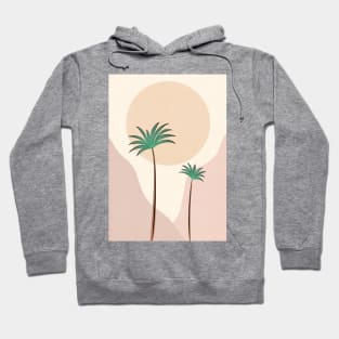 Tall Palms in the Desert Hoodie